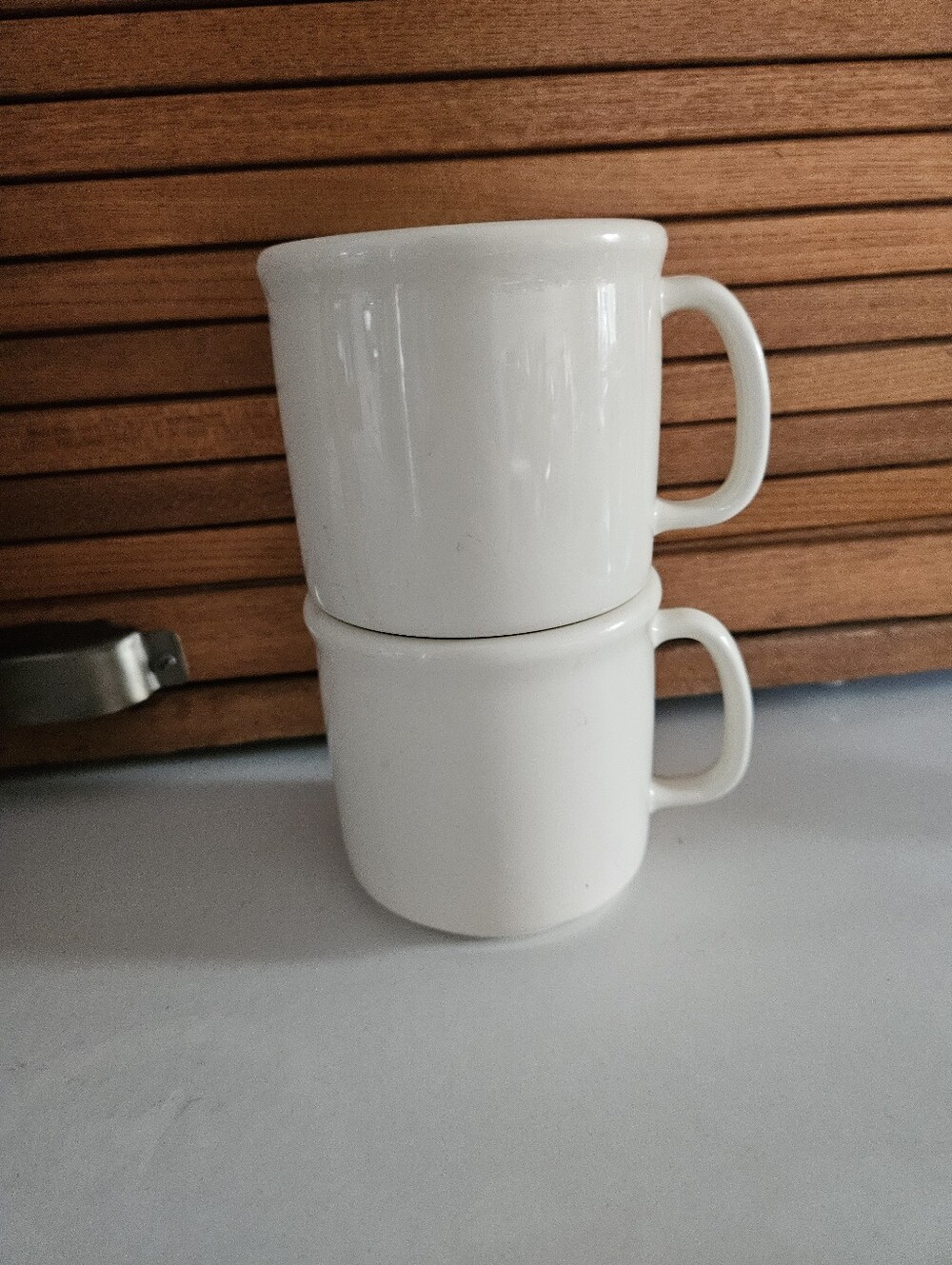 VTG Melamine Stacking Tupperware Mugs